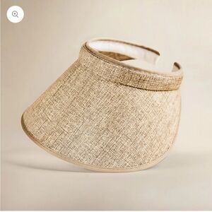 De La Heart Wide Brim Visor - sand